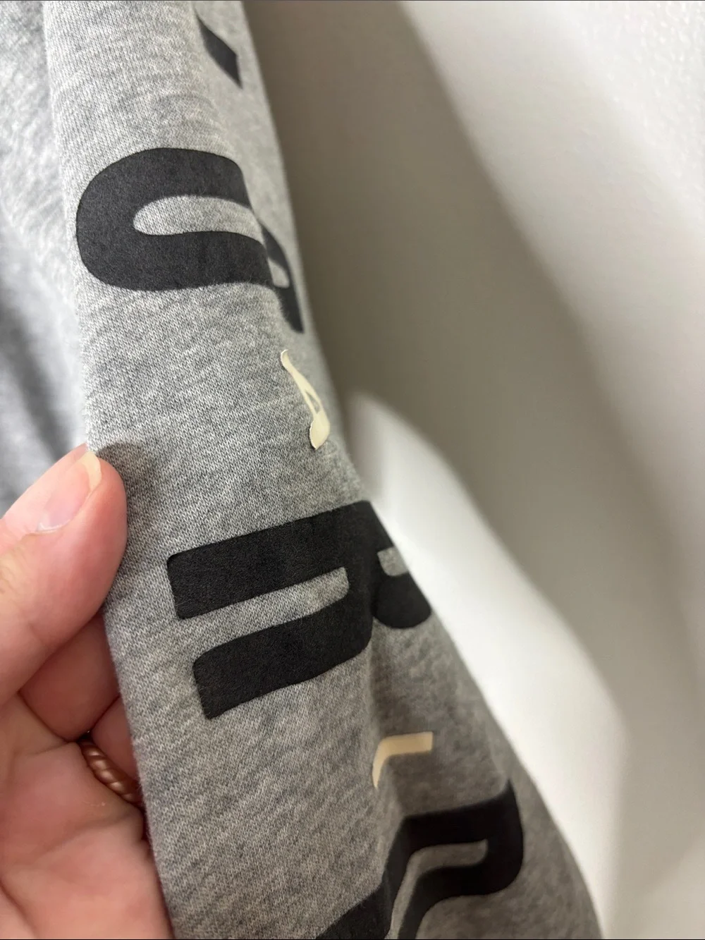 Air Jordan Gray Crewneck Sweatshirt with Black Jumpman Size XXL